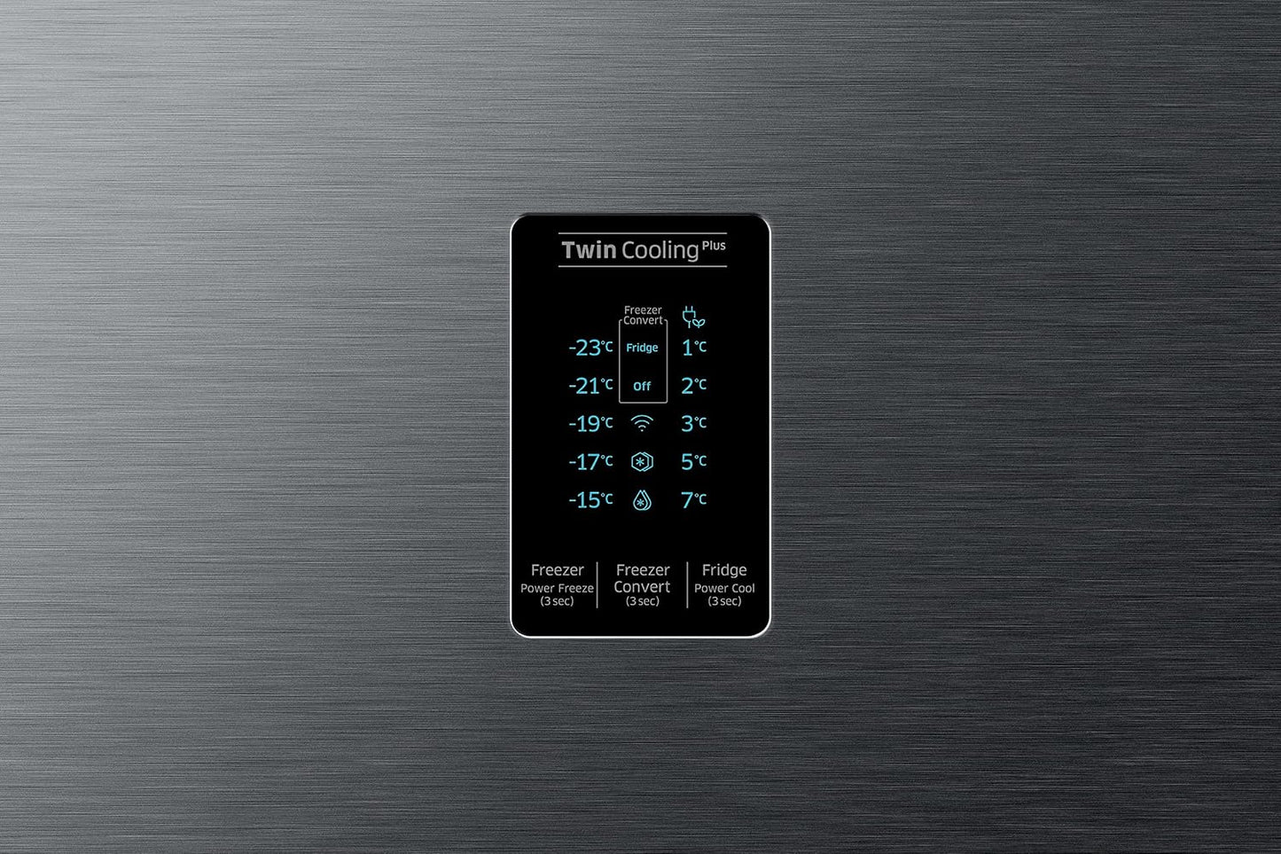 Samsung 322L 3 Star Convertible 5 In 1 Digital Inverter Frost-Free Double Door Refrigerator Appliance (RT37C4523BX/HL,Luxe Black)
