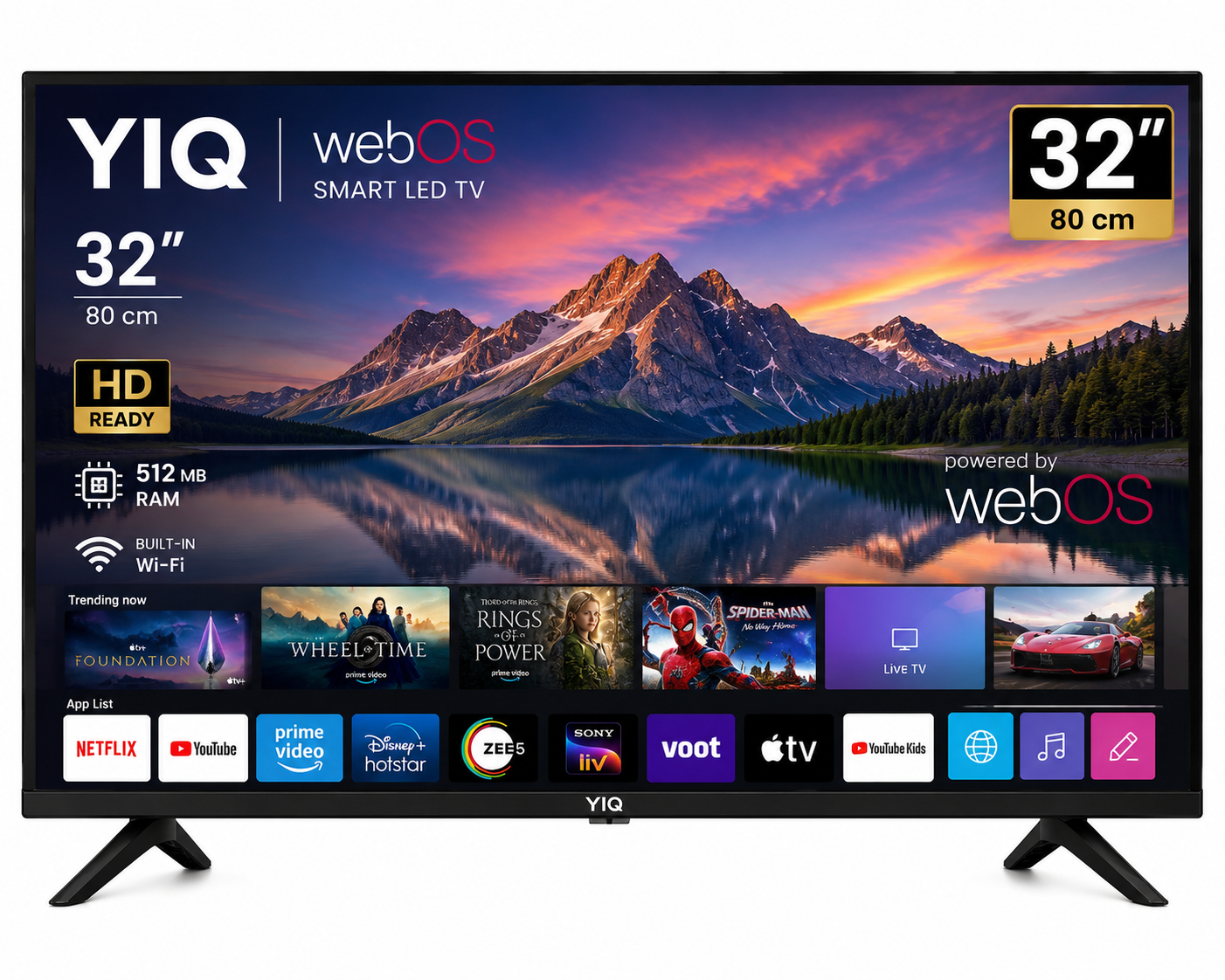 YIQ 32" WebOS Smart LED TV