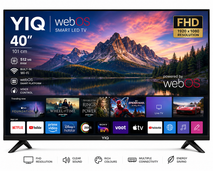 YIQ 40" WebOS Smart LED TV