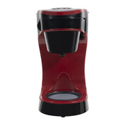 BPL PX BDCMD0016C 720ml 750W Coffee Maker with Removable Filter, Black & Cherry 3 Cups Coffee Maker (Maroon)