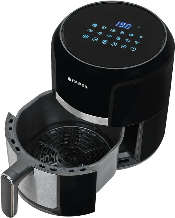 FABER 4L Air Fryer| Non-Stick Container|LED Display|1350W| Fry,Bake,Roast,Grill,Toast Air Fryer (4 L)