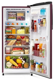 Voltas Beko 175 L, 2 Star, Direct Cool Single Door Refrigerator with Toughened Glass Shelves, Lock & Key – RDC208C1/2D0OWE0M0000GD