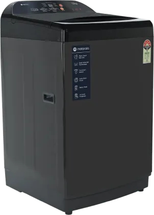 MOTOROLA 12 kg 5 Star, Intelligent Smart Programs Fully Automatic Top Load Grey, Black (MTTL1205NNNHG)