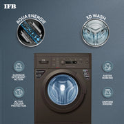 IFB 7 kg Powered by AI, 5 Star,� with 2x Steam Cycle Fully Automatic Front Load with In-built Heater Brown (DIVA AQUA MXS 7010)