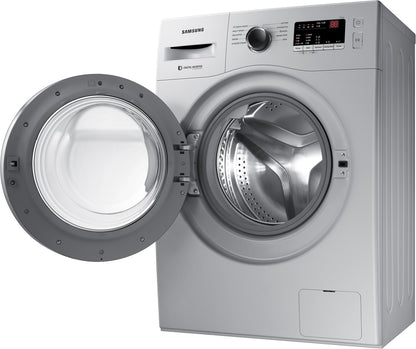 Samsung 7 kg 5 star, Hygiene Steam with Inbuilt Heater, LED Display, Diamond Drum, Digital Inverter Fully Automatic Front Load Silver (WW70R20GLSS/TL)