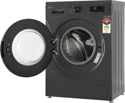 LG Smart Choice, 7 Kg, 5 Star, Steam, Inverter Direct Drive Technology, 6 Motion DD, Fully-Automatic Front Load Washing Machine (FHB1207Z2W, Remove Allergens & Stain, In-Built Heater, Essence White)