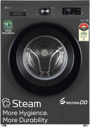 LG Smart Choice, 7 Kg, 5 Star, Steam, Inverter Direct Drive Technology, 6 Motion DD, Fully-Automatic Front Load Washing Machine (FHB1207Z2W, Remove Allergens & Stain, In-Built Heater, Essence White)