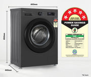 LG Smart Choice, 7 Kg, 5 Star, Steam, Inverter Direct Drive Technology, 6 Motion DD, Fully-Automatic Front Load Washing Machine (FHB1207Z2W, Remove Allergens & Stain, In-Built Heater, Essence White)