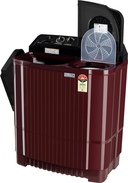 LG 11.5 kg, 5 Star, Roller Jet Pulsator with Soak, Wind Jet Dry Technology, Semi-Automatic Top Load Washing Machine (2025 Model, P115ASDAZ, Smart Filter & Rat Away feature)