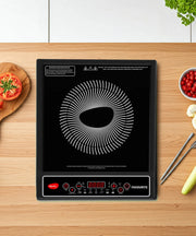 Pigeon 1800 W Induction Cooktop Push Button (Black, Favourite)