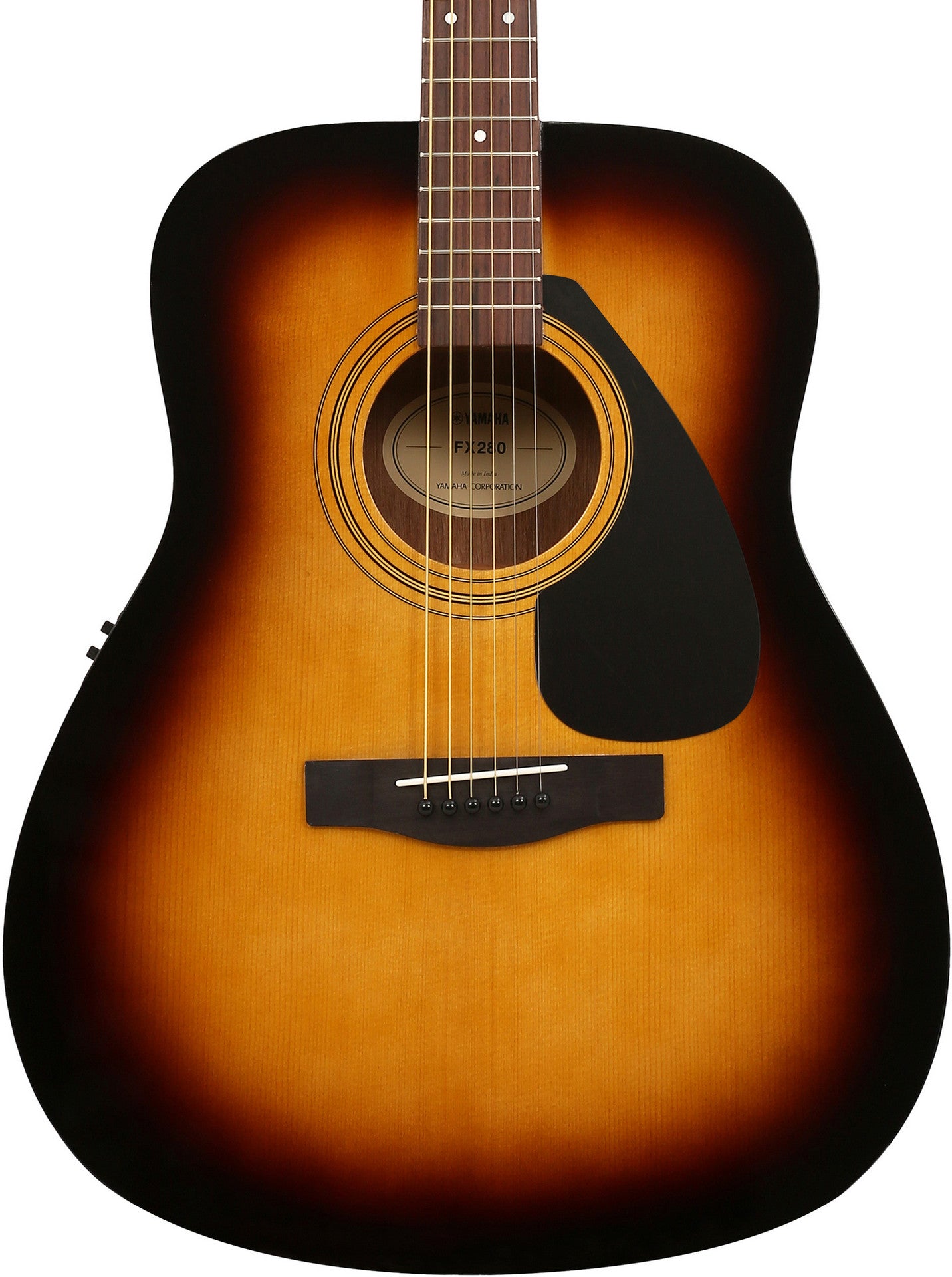 YAMAHA FX280TBS//IN Semi-acoustic Guitar Tonewood Rosewood Right Hand Orientation (Vintage Sunburst)
