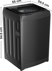 Haier 10 kg Powerful Oceanus Wave Drum, Custom Wash Cycles with 15 Mins Quick Wash, Smart Fuzzy Control, Balance...
