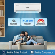 Voltas Model 1.5 Ton 5 Star Split Inverter AC (185V VERTIS EMERALD(4503581), White)