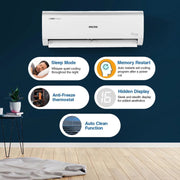 Voltas Model 1.5 Ton 5 Star Split Inverter AC (185V VERTIS EMERALD(4503581), White)