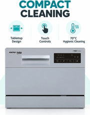 Voltas Beko DT8S Free Standing 8 Place Settings Dishwasher