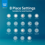 Voltas Beko DT8S Free Standing 8 Place Settings Dishwasher