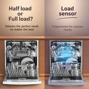 BOSCH SMS66GW01I Free Standing 13 Place Settings Intensive Kadhai Cleaning| No Pre-rinse Required Dishwasher