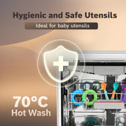 BOSCH SMS46KI03I Free Standing 15 Place Settings Intensive Kadhai Cleaning| No Pre-rinse Required Dishwasher