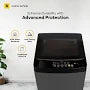 realme TechLife 7 kg 5 Star Rating Fabric Safe Wash Fully Automatic Top Load Black, Grey (RMTL705NNNEG)