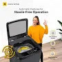 realme TechLife 7 kg 5 Star Rating Fabric Safe Wash Fully Automatic Top Load Black, Grey (RMTL705NNNEG)