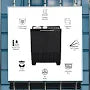 Thomson 10 kg 5 Star Aqua Magic with Double Waterfall, Detergent Box, 3D Rollers Technology, Magic Filter, Collar Scrubber, Turbo Dry Technology, Semi Automatic Top Load Black (TSA1000SP)