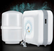 Havells UTC Alkaline Water Purifier with 360-degree rotation Faucet, Cu+Zn+Alkaline+natural minerals, 8 stage Purification, 8L Plasto-Steel tank, Double UV Purification tech.(RO+UV), (Grey and White)