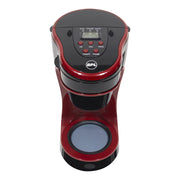 BPL PX BDCMD0016C 720ml 750W Coffee Maker with Removable Filter, Black & Cherry 3 Cups Coffee Maker (Maroon)