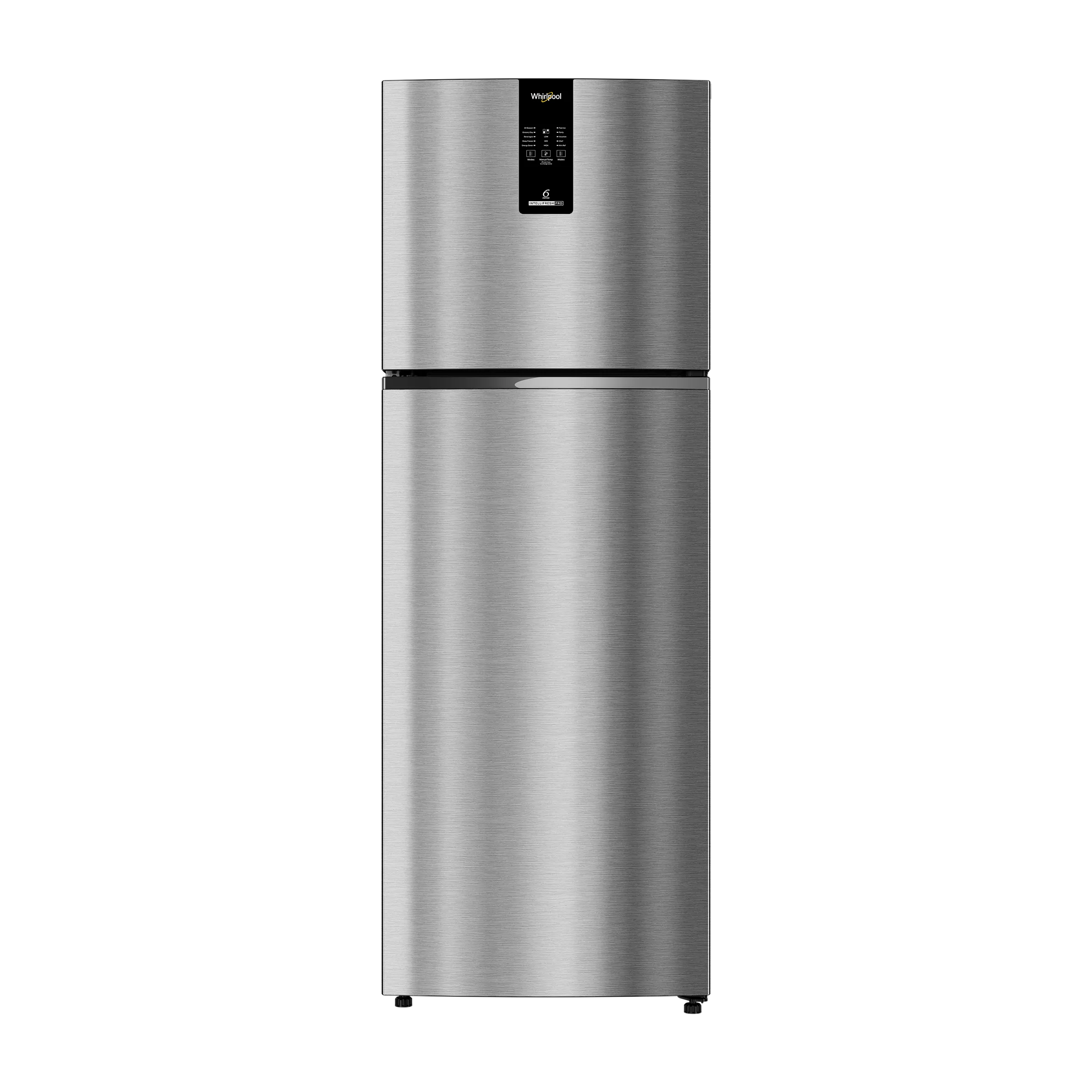 Whirlpool 327 L Frost Free Double Door 3 Star Convertible Refrigerator with 3 Star Convertible (ILLUSIA STEEL, IF INV 375 ILLUSIA STEEL(3S) CONV-TL)