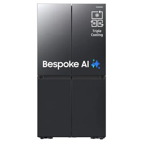 Samsung Smart Choice 650 L, Convertible, Digital Inverter, Frost Free, French Door Refrigerator (RF65DG90BDSGTL, Black, Black Caviar)