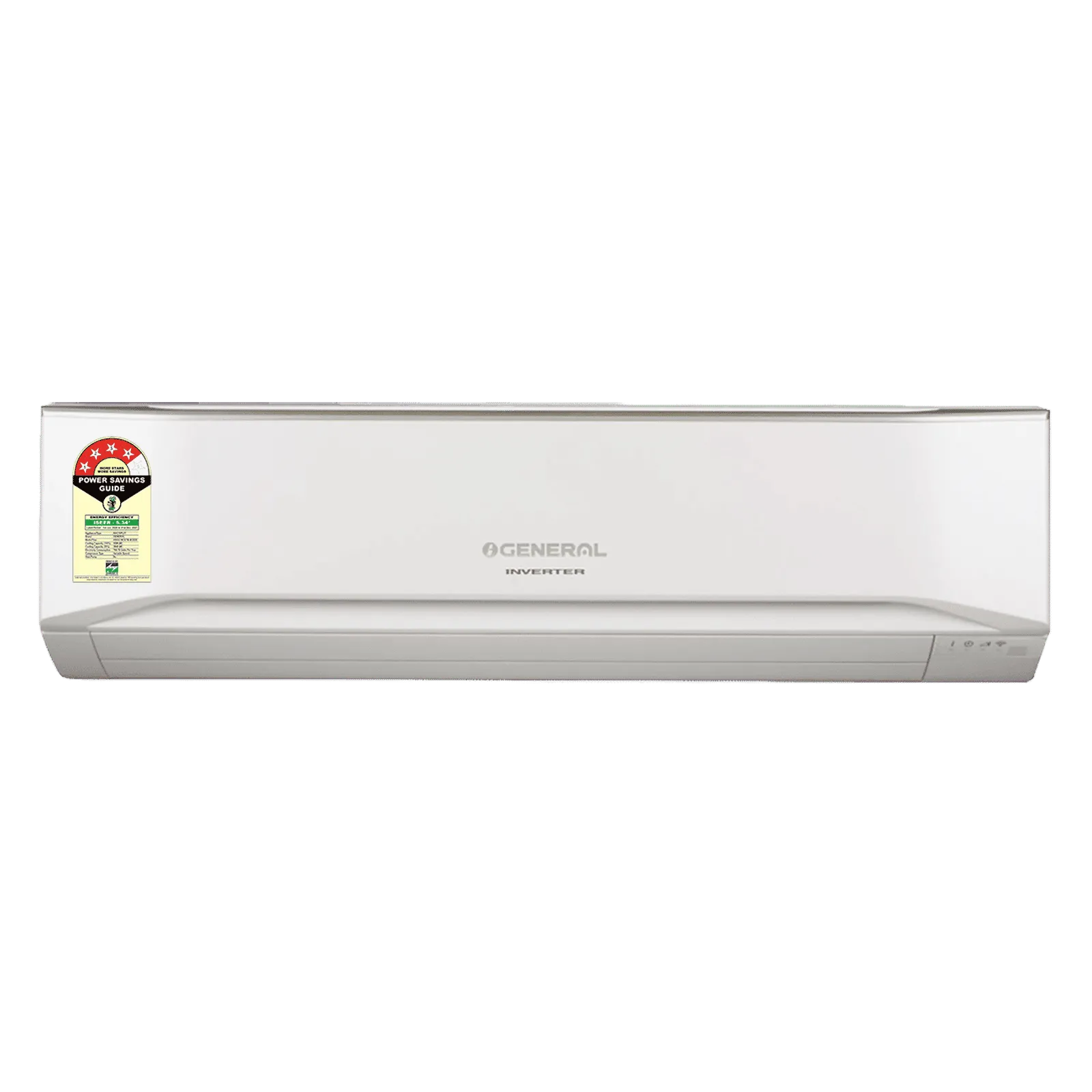 General 1.5 Ton 5 Star Inverter Split AC, ASGG18CETB-B